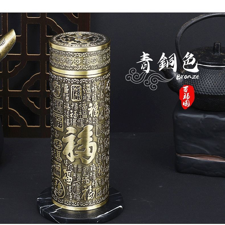 感恩回饋！ 【故宮1：1復刻九龍純銀杯】虧本出售 999足銀製，配檢驗證書+高端牛皮箱 送禮有面子 自用養生還健康！